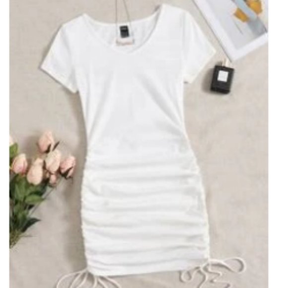 princess polly baby blue dress Buy Boohoo Ribbed Cinched Waist Long Sleeves Mini Dress In BLACK